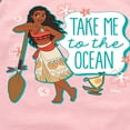thumbnail image 3 of Disney Moana - Take Me To The Ocean - Toddler & Youth Girls Raglan Graphic T-Shirt, 3 of 5