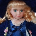 thumbnail image 3 of Muñeca de Victoriana de 30 Vestido de Princesa de Encaje, Traje de Decoración para El Hogar - Azul SM SunniMix Muñeca de porcelana victoriana, 3 of 5