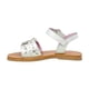 thumbnail image 3 of Sandalias Infantiles Niñas Mariposas Tipo Piel Plata Casual plateado 16 Tropicana 005A3D, 3 of 7