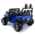thumbnail image 5 of Trail Explorer 24V Kids Ride On Truck With Parental Control Remote, LED Foam Wheels, MP3 + Wireless Music Streaming, Vegan Leather Seats, 5 of 11