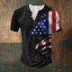 thumbnail image 2 of Men's Short Sleeve Graphic And Embroidered Fashion T-Shirt Spring And Summer Short Sleeve Printed L, 2 of 4