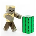 thumbnail image 3 of Minecraft Husk Zombie Character Figure and Accessory, 3 of 5