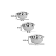 thumbnail image 4 of Set 6 Tazones Bowls Acero Inoxidable 18-20-22-24-26-28 Cm Plata, 4 of 4