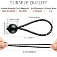 thumbnail image 2 of Fymlhomi 35Pcs Ball Bungee Cords,Elastic Bungee Cord Tarp Bungee Cords with Balls 4 inch Tarpaulin Ties Down Elastic Rope Tent Banners Gazebo Canopy Bungees Cords, 2 of 5