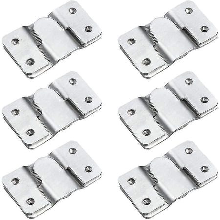 6 Pairs Flush Concealed Mount Brackets Mini Flush Steel Mou Walmart Ca