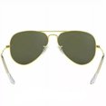 thumbnail image 5 of RB-Hip Hop-sunglasses Aviator Blue Mirror Lenses Gold Frame RB3025 Women / Men New, 5 of 5