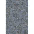 thumbnail image 2 of Addison Rugs Mayfield Washable Transitional Paisley Charcoal Rectangle Rug, 8' x 10', 2 of 6
