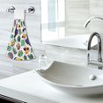 thumbnail image 5 of Yayeee Kitchen Hanging Hand Towels Set of 2 with Loop Bathroom Absorbent Tie Towel, Vibrant Toucans Pattern, 5 of 7