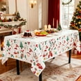 thumbnail image 2 of Table for Kitchen Christmas-Themed Tablecloth Suitable for Decorating Kitchen And Dining Tables During The Christmas Season, 2 of 6