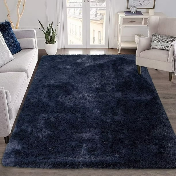 HOMERRY Fluffy Area Rug 8' x 10' Plush Fluffy Rugs Shaggy Carpet Rugs