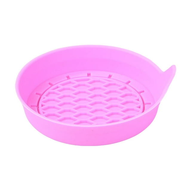 ZheElen Easy To Clean Waterproof Anti Overflow Bracket Car Cup Holder High Temperature Pink