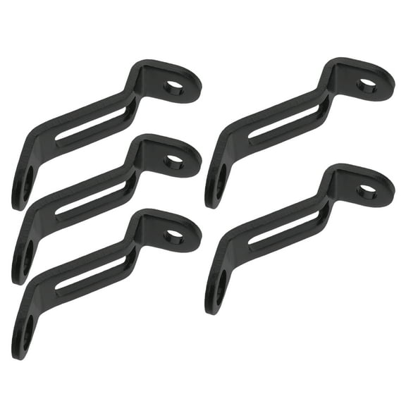 Raindrops 5pcs Motorcycle Brake Oil Cup Holder Universal Oil Reservoir Mounting Bracket Iron for Easy DIY Installation for Motorcycle Brake System Modification