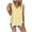 Yellow, variant on fatyb Plus Size Tank Tops for Women V Neck Eyelet Embroidery Shirts Sleeveless Loose Casual Beach Blouses