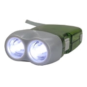 GLOW PRO 4 (10.2 cm) | 2 LED Crank Flashlight | Battery-Free | Compact & Lightweight | Multi-Color Availability | Perfect for Hiking, Camping, Emergencies