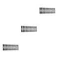 thumbnail image 3 of ZheElen Fake Nail Set French Style Scratch Resistant Press-on Fingernails Full Cover Removable for Trimble Adjustable Manicure Stickers Type 13 3Set, 3 of 6