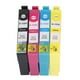 thumbnail image 4 of 4 piezas Cartucho de tinta Negro Cian Magenta Amarillo Suave Precisión Transparente Antidesvanecimiento Cartucho de tinta de impresora para Stylus T1331 T1332 T1333 T1334, 4 of 9