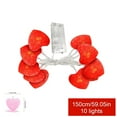 thumbnail image 3 of Valentine's Day Love Lights String LED Battery Box Wedding Party Decoration Pendant, 3 of 5