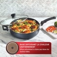 thumbnail image 3 of T-fal Kitchen Solutions Nonstick Cookware, Jumbo Cooker, 5 quart, Blue, 3 of 9