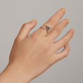 thumbnail image 3 of Fashion Rings for Women Sterling Silver Yarn Ring Adjustable Size Crochet Ring Beginner Knitting Crocheting Gift Crochet Tension Regulator Tool, 3 of 9