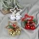 thumbnail image 3 of Injueey Colgante de Navidad, campana de estrella, colgante de pared, decoración impermeable, atmósferas de vacaciones, escaparate elegante, adorno de Kits de decoración para fiestas Blanco Injueey HA065024-02, 3 of 6