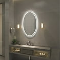 thumbnail image 4 of CHLOE Lighting SPECULO Back Lit LED Mirror 6000K Daylight White 24" Wide, 4 of 4