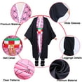 thumbnail image 5 of Forfamy Kamado Nezuko Cosplay Costume Kimono Cosplay Outfit Halloween Costume Women, 5 of 7
