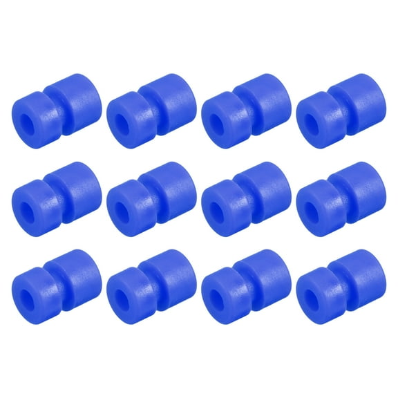 Uxcell 12Pack RC Anti Vibration Rubber Balls for F4 F7 Flight Controller M2x6.6mm Blue