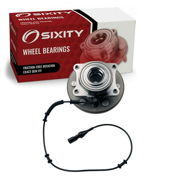 Sixity Auto 541001 Rear Wheel Bearing Hub Assembly compatible with Ford Expedition 2003-2006, for Lincoln Navigator 2003-2006 - 6 Lug w/ ABS