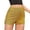 Yellow, variant on WAYUTE Shorts for Women High Waist Casual Shorts Hot Pants High Elastic Sequins Bar Performance Clothing Shorts