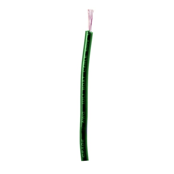 Cable de batería Ancor Green 8 AWG vendido por pies [1113 pies]