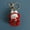 Christmas Miffy Rabbit, variant on Super cute hand-knitted Miffy rabbit doll, adorable rabbit keychain, finished crochet bunny pendant