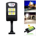 thumbnail image 4 of Luces solares LED para exteriores impermeables IP65, luz de pared LED, luz de seguridad de movimiento solar para jardín, garaje, porche, césped, 48COB Estilo 1 Macarena Lámpara de pared para patio al aire libre, 4 of 8