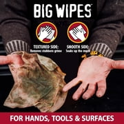 Big Wipes Heavy Duty Hand Cleaning Wipes, Textured Cloths for Removing Grease and Grime, 240 Count Bucket