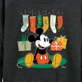 thumbnail image 3 of Disney - Mickey Stockings - Women's Lightweight French Terry Long Sleeve Shirt, 3 of 5