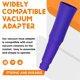 thumbnail image 5 of Kit de Limpieza para Conductos de Ventilación de Secadora con Accesorio de Aspiradora, Conector Universal y Cepillo para Pelusas para Todas las Aspiradoras., 5 of 5