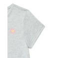 thumbnail image 2 of Wonder Nation Girls Embellished Graphic Tee with Short Sleeves, Sizes 4-18 & Plus, 2 of 3