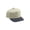 Khaki Black, variant on Cotton Twill Five Panel Pro Style Caps Two Tone, Khaki Maroon