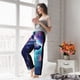 thumbnail image 5 of Balery Starry Multicolored Wolf Pantalones de pijama para mujer, pijamas ultraligeros, pantalones de estar por casa-3X-Large, 5 of 6