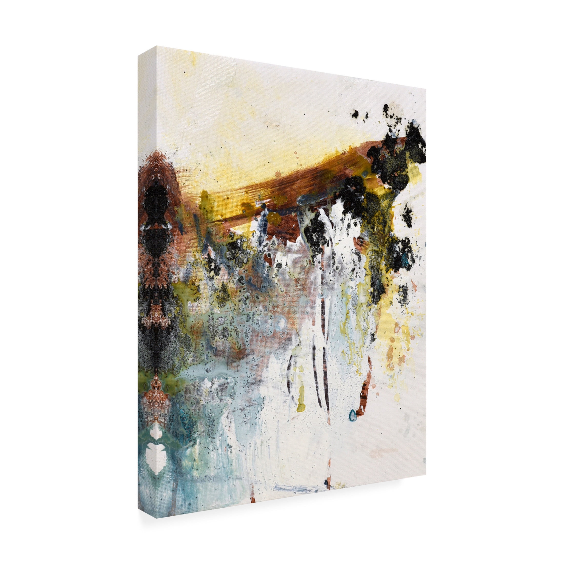 Canvas Wall Art - Deb Chaney 'Belcarra' Wall Art for Living Room, Bedroom, or Office Décor by Trademark Fine Art - 24 x 32 Inches