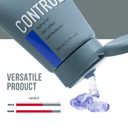 Johnny B Control Alcohol-Free Hair Styling Gel, Strong Hold, All Hair Types 3.3 oz.