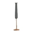 thumbnail image 5 of Meridian Furniture Amalfi Black Polyester Patio Umbrella with Base Set, 5 of 14