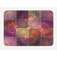 thumbnail image 1 of Ethnic Bath Mat, Seamless Pattern of Mandala Motif in Ombre Paisley on Patchwork Like Artwork Image, Non-Slip Plush Mat Bathroom Kitchen Laundry Room Decor, 29.5 X 17.5 Inches, Multicolor, Ambesonne, 1 of 2