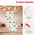 thumbnail image 4 of Sikiie happy new year Raccoon Christmas Stockings,18 Inches Christmas Stockings Xmas Hanging Stockings for Family Christmas Decorations & Gifts, 4 of 7