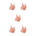 thumbnail image 2 of Destyer Support de Couvercle de Pot Autocollante Sans Perçage Support de Couvercle de Pot Antidérapant Supports de Rangement Ménager Rose 5ensemble, 2 of 6