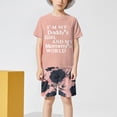 thumbnail image 4 of UAYOTSE Girl Clothes Set Summer Kid 1T 2T 3T Girl Clothes Shorts Set Floral Summer Outfits Cute Kid Clothes,Sizes 5-6 Years, 4 of 6