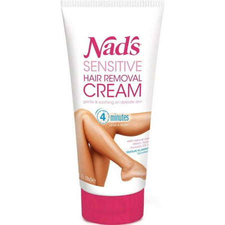 Nad's Sensitive Hair Removal Cream, 5.1 Oz