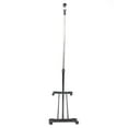 thumbnail image 3 of Adjustable Clothes Rack on Wheels Clothing Garment Rack with Shoe Shelf, 3 of 9