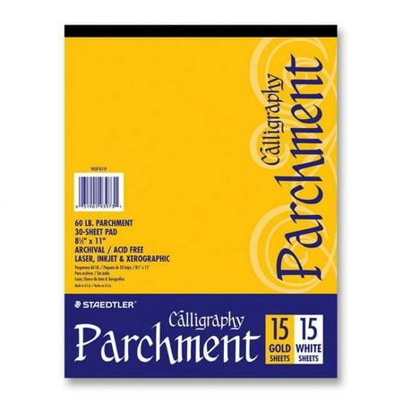 Staedtler Laser, Inkjet Parchment Paper, White, Golden
