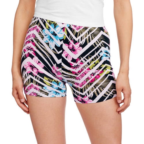 spandex biker shorts walmart