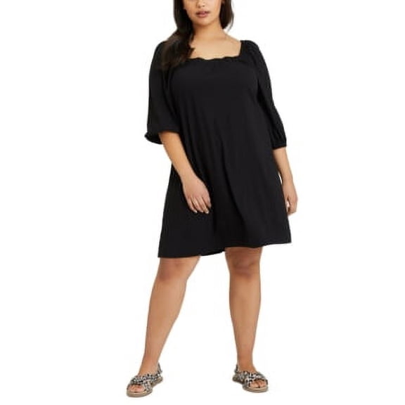 Sanctuary Daylight Knit Dress Black Size SM (US 4-6)